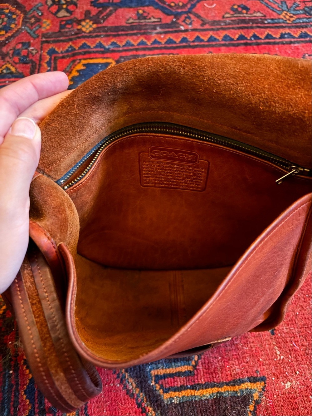 Vintage Coach courier pouch - Picture 5 of 6